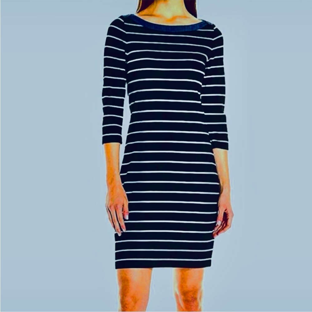Tommy Hilfiger Blue & white striped Dress